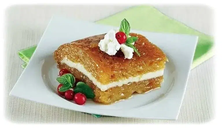 Afyon Kaymağı ve Ekmek Kadayıfı